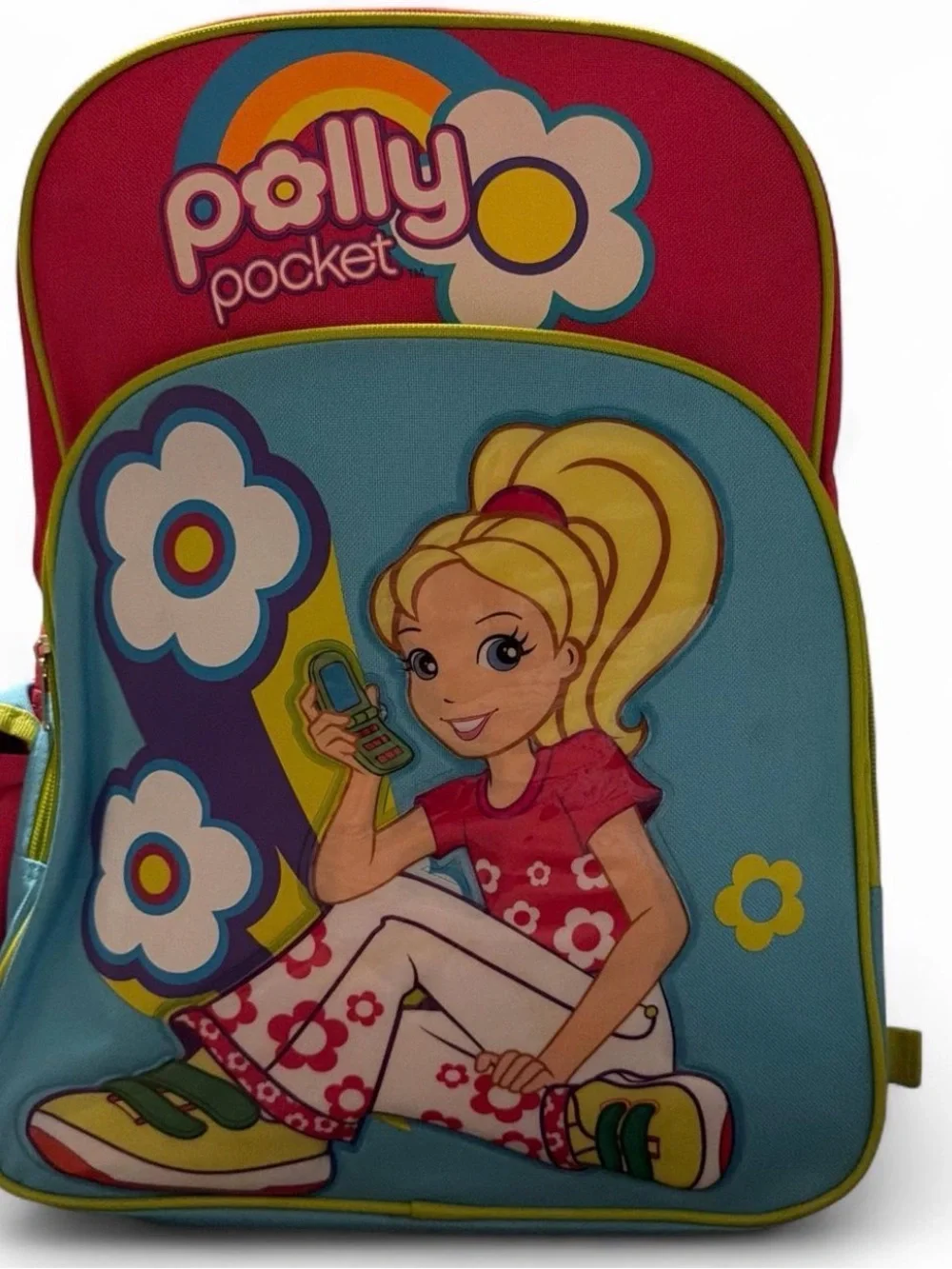 Vintage Polly Pocket Backpack 2008 Mattel School Bag Y2K Retro Rare NWT